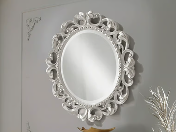PUCCINI - Round framed wall-mounted mirror by CASA +39 - view 2